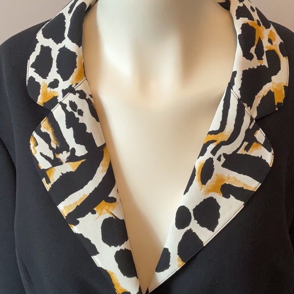 Frankenwalder Vintage Printed Collar Blazer - Picture 3 of 9